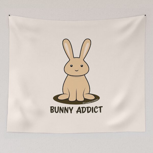 Item preview, Bunny Addict designed and sold by Cutieful Critters.