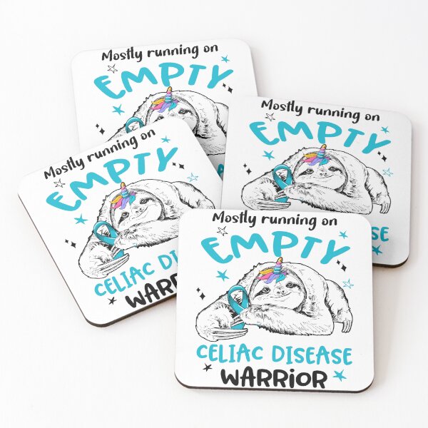 Item preview, Mostly running on Empty Celiac Disease Warrior designed and sold by ElizabethS809.