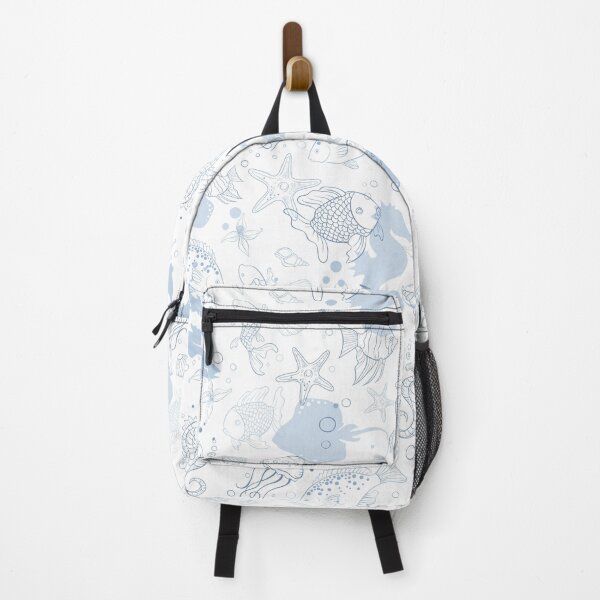 Item preview, Blue and White Underwater World designed and sold by FionaStokes.