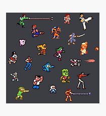 Champions of the NES! Photographic Print