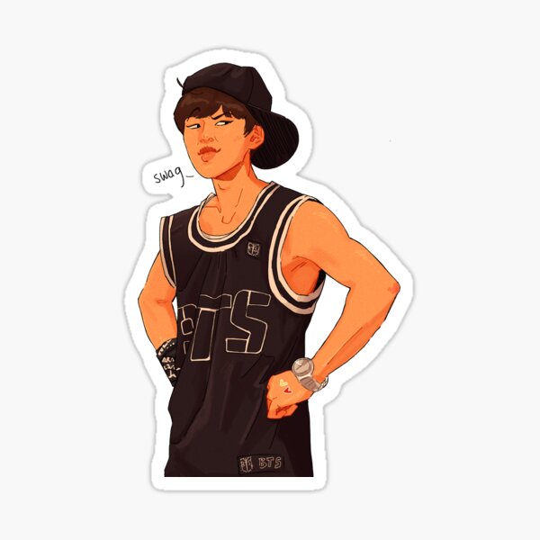 Baby Baller Bangtan Boy Sticker