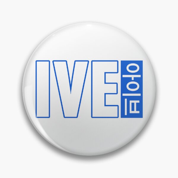 Item preview, IVE Blue Typography designed and sold by AliffStudio.