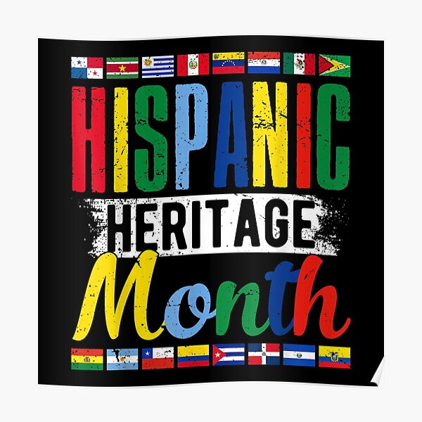 Hispanic Heritage Month 2022 Hispanic Costume Men Women Poster For Sale By Calebfraser Redbubble 7556