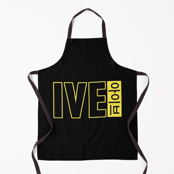 Item preview, IVE Yellow Typography designed and sold by AliffStudio.