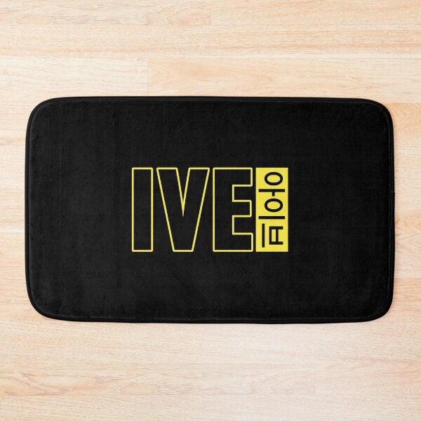 Item preview, IVE Yellow Typography designed and sold by AliffStudio.