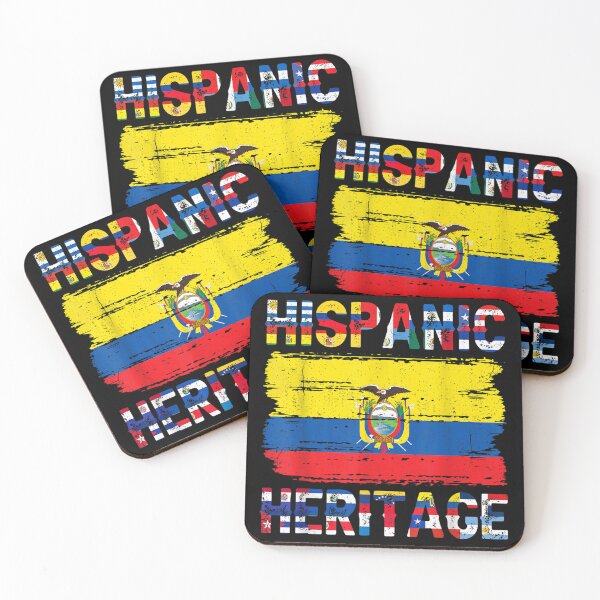 Item preview, Vintage Ecuador Ecuadorian Flag Pride Hispanic Heritage designed and sold by Ernieaustin.