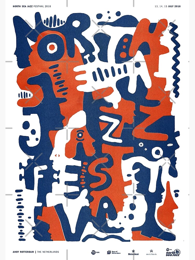 Disover North Sea Jazz Festival Premium Matte Vertical Poster