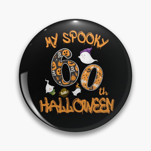 Aperçu de l'œuvre Mon Spooky 60 e Halloween, cadeau d'anniversaire créée et vendue par koonam.