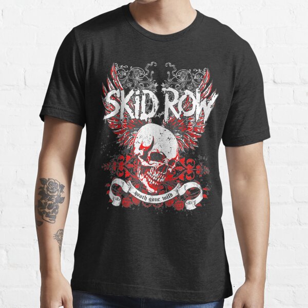 Best Seller Skid Row Rock Punk Sleaze Heavy Meta Legend Band Essential T-Shirt