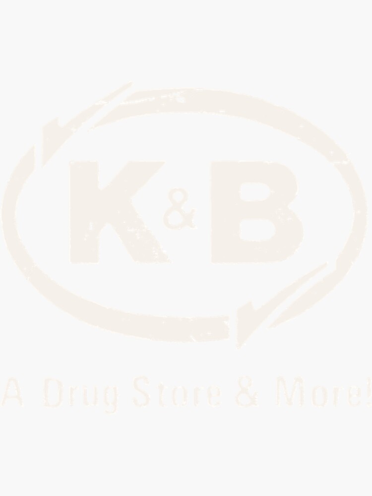 "K&B 1950s Aged [White] Classic" Sticker For Sale By JennifLenz | Redbubble