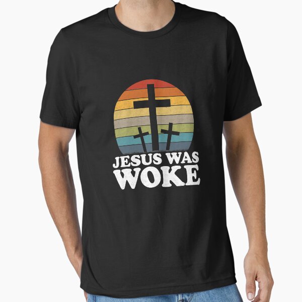 Item preview, Funny Liberal Christian Democrat Jesus Was Woke designed and sold by angleajess.