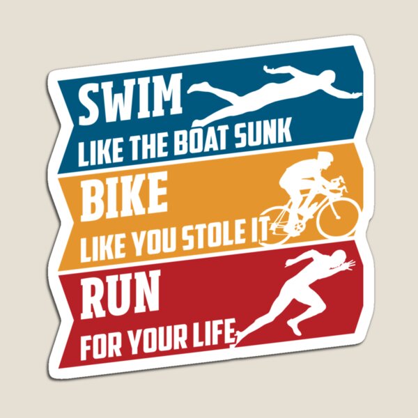 Item preview, Swim - Run - Bike   designed and sold by BernardDuncan.