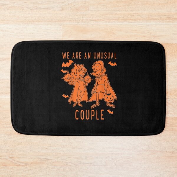Item preview, Halloween An Unusual Couple Portrait T-Shirt designed and sold by BrammeierOtto.