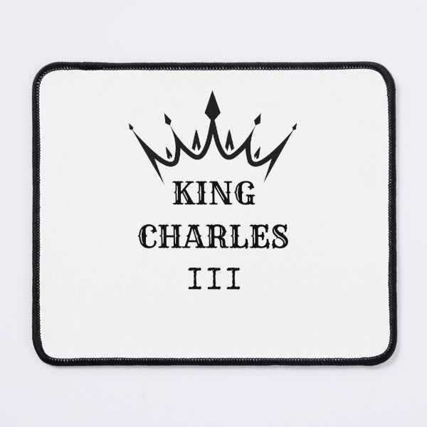 Item preview, King charles iii White T-shirt & stickers designed and sold by Freestyle Shop.