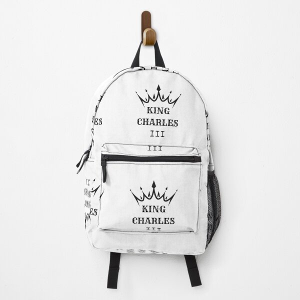 Item preview, King charles iii White T-shirt & stickers  designed and sold by Freestyle Shop.