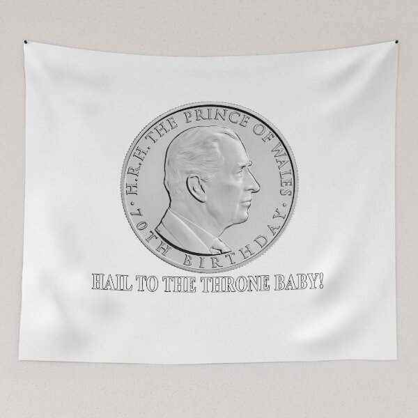 Item preview, Prince Charles is King designed and sold by QuirkyDesign101.