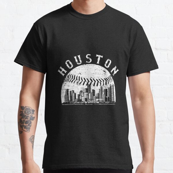 Nike Women's Houston Astros Skyline City Stripe T-shirt