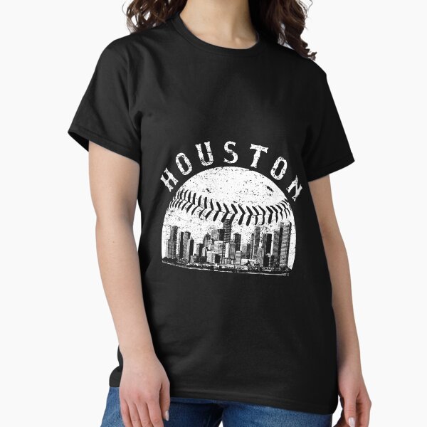 Item preview, Vintage Houston Cityscape Baseball Lover For Men Women Kid Classic designed and sold by Young  Joseph.