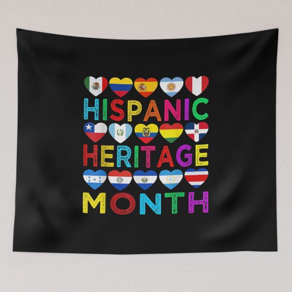 Item preview, Hispanic Heritage Month National Latino Countries Flags designed and sold by Ernieaustin.