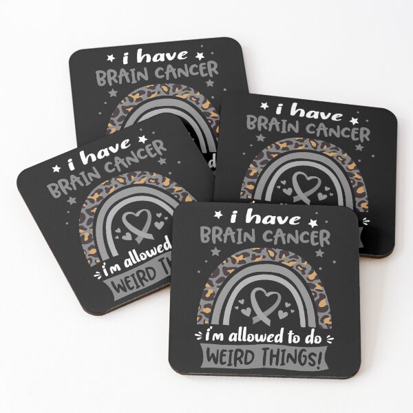Item preview, Brain Cancer Awareness - I have Brain Cancer i am allowed to do Weird Things! designed and sold by KirstybShop.