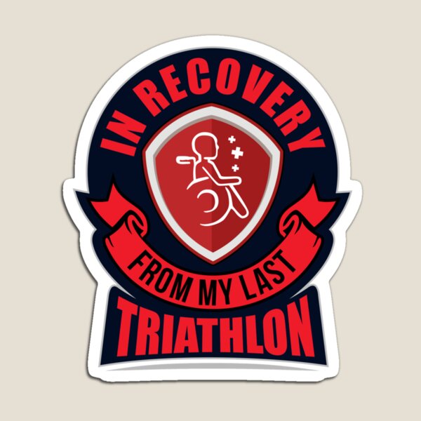 Item preview, In Recovery. From My Last Triathlon.   designed and sold by BernardDuncan.
