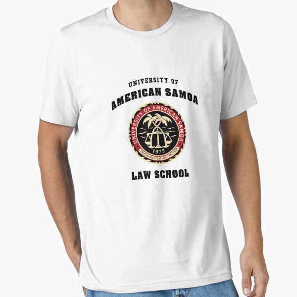 Vista previa del artículo con la obra «BCS - Facultad de Derecho Esse de la Universidad de Samoa Americana», diseñado y vendido por JermeyHayes.