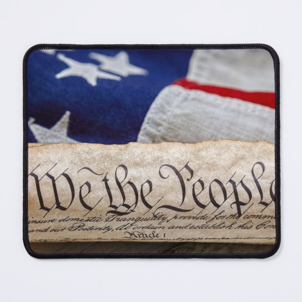 Item preview, We the People, US Constitution and American Flag designed and sold by Leslie Banks.
