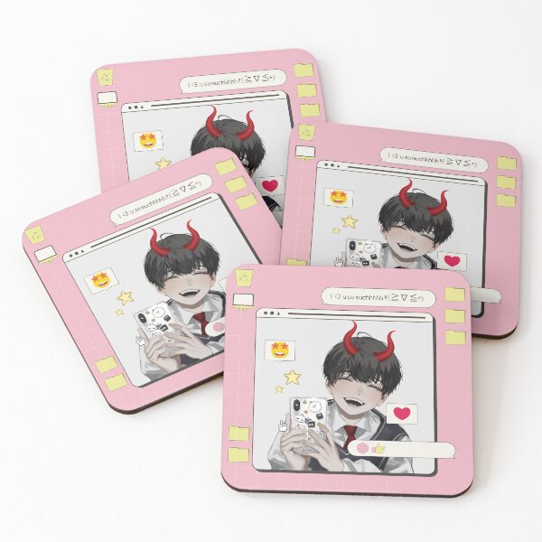 Item preview, pink kawaii kim dokja  designed and sold by gibbianne.