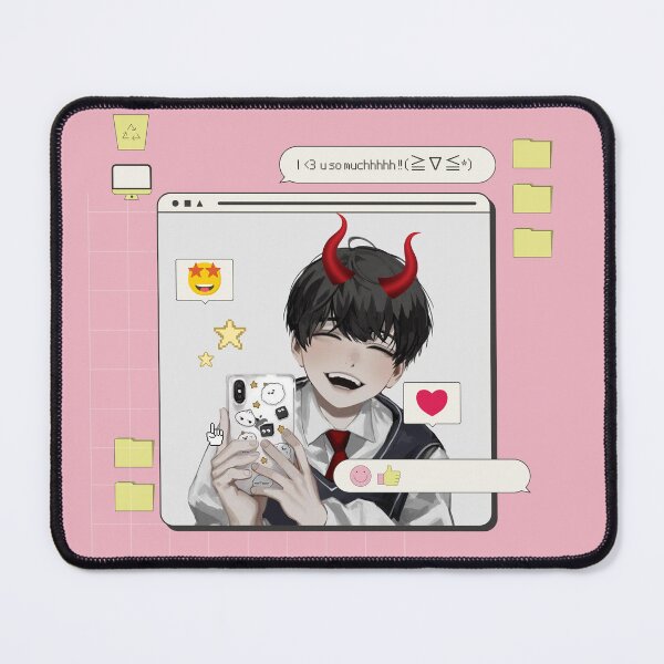 Item preview, pink kawaii kim dokja  designed and sold by gibbianne.