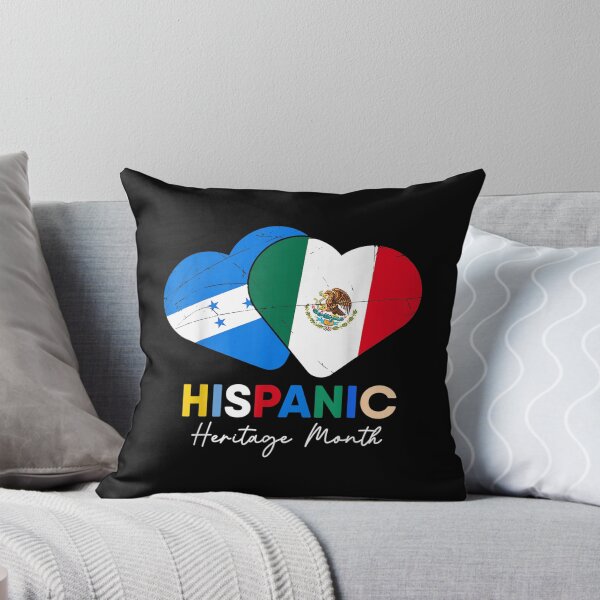 Item preview, Latin Honduras Mexico Flag Heart Hispanic Heritage Month designed and sold by Ernieaustin.