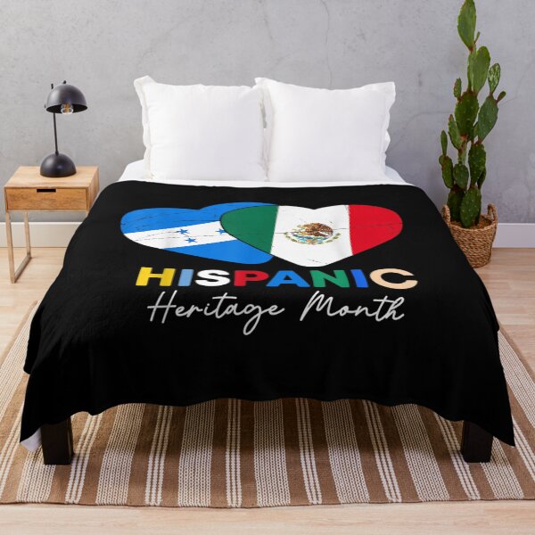 Item preview, Latin Honduras Mexico Flag Heart Hispanic Heritage Month designed and sold by Ernieaustin.
