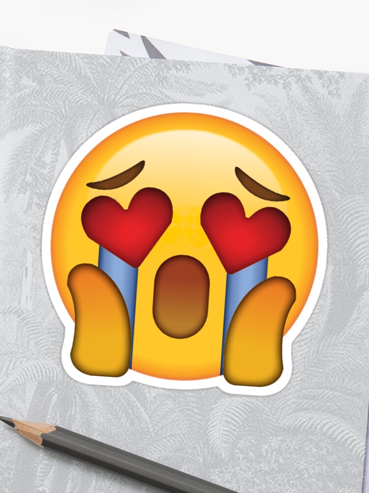 Crying Hearts Emoji Meme | DAVIDCHIROT