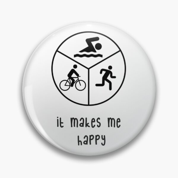 Item preview, it makes me happy-triathlon   designed and sold by BernardDuncan.