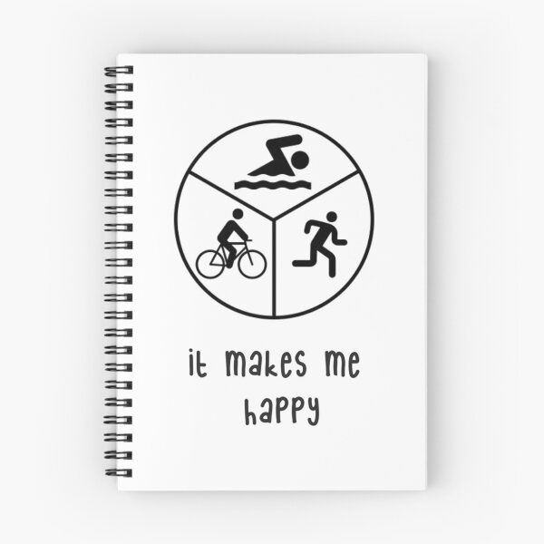 Item preview, it makes me happy-triathlon   designed and sold by BernardDuncan.