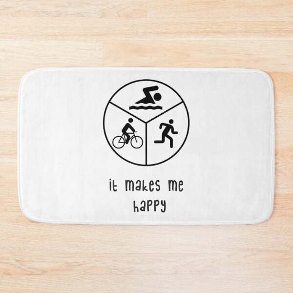 Item preview, it makes me happy-triathlon   designed and sold by BernardDuncan.
