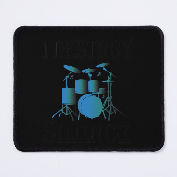 Item preview, I Destroy Silence Drummer Gift Classic T-Shirt designed and sold by mlqeva.
