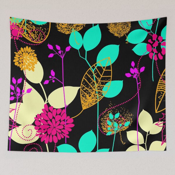 Item preview, Foliage Orange & Aqua [iPhone / iPod Case and Print] designed and sold by Didi Bingham.