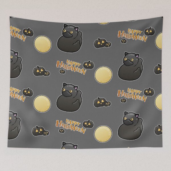 Item preview, Black Kitty Ducky - Sticker Pack designed and sold by Gay-Koala.