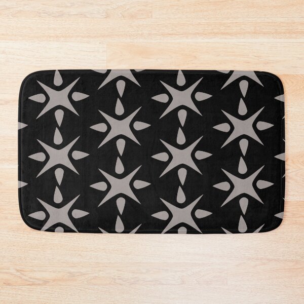 Item preview, Large Geometric abstract snowflake in puce designed and sold by AngelDawnDesign.