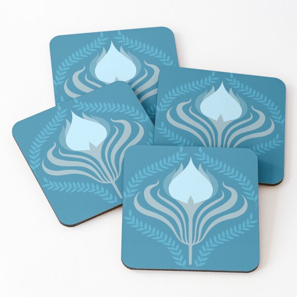 Item preview, Motion in Nature Series - Blue Duotone [CP22083b] designed and sold by Carina Parry Studios.
