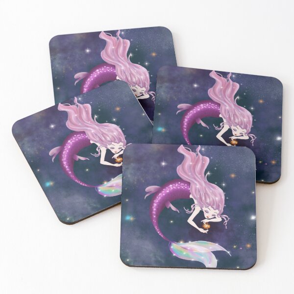 Item preview, Magic Mermaid in galaxy designed and sold by NUDIDUDITHAI.