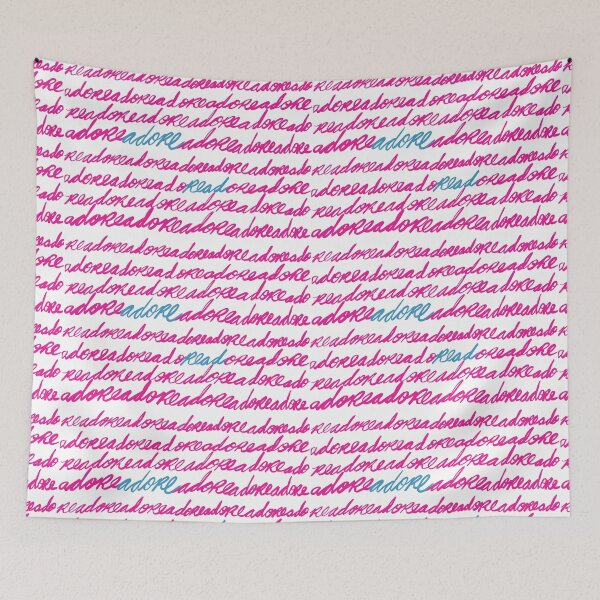 Item preview, Large Grid Adore Read designed and sold by Rivermuddess.