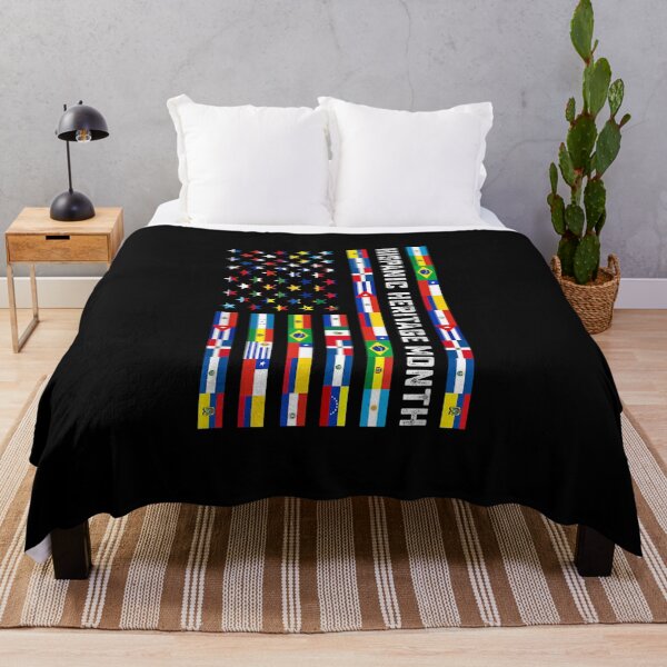 Item preview, National Hispanic Heritage Month Celebration Latin Flags designed and sold by Aronjoh.