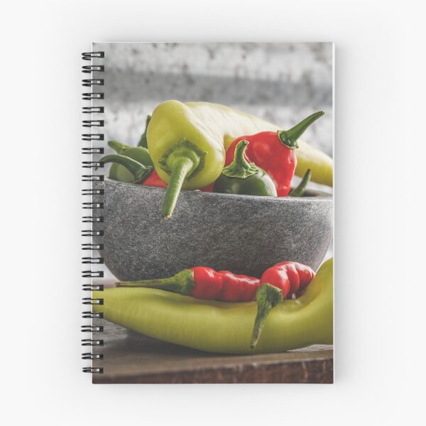 Item preview, Bowl of Sweet and Hot Chili Peppers designed and sold by Leslie Banks.