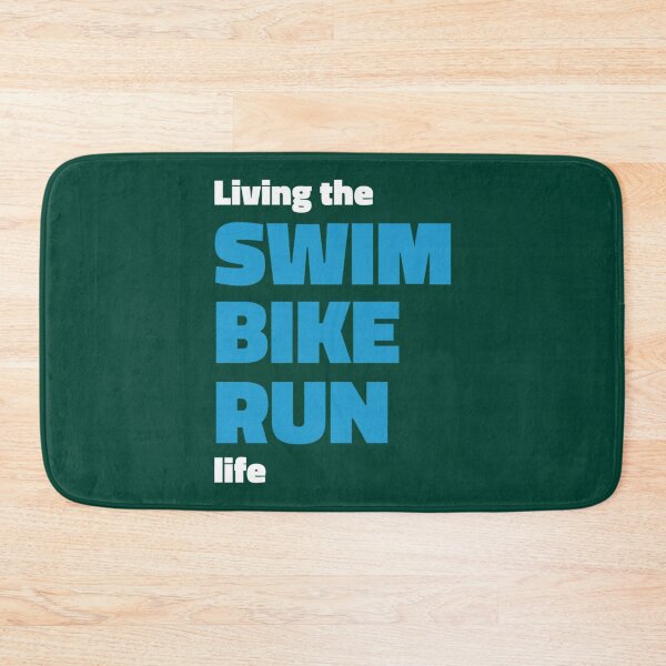 Item preview, Living the SWIM BIKE RUN triathlon life   designed and sold by BernardDuncan.