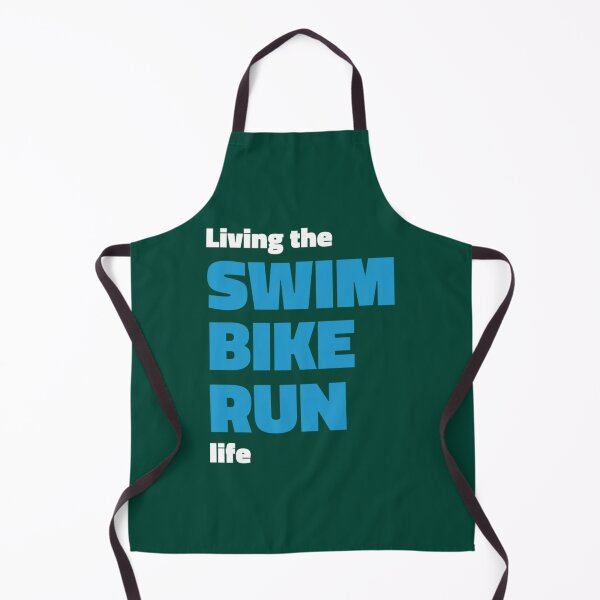 Item preview, Living the SWIM BIKE RUN triathlon life designed and sold by BernardDuncan.