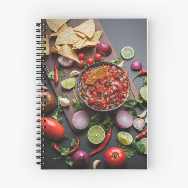 Item preview, Patatas fritas y salsa casera fresca con ingredientes designed and sold by Leslie Banks.
