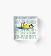 EX - Parrot Acrylic Block