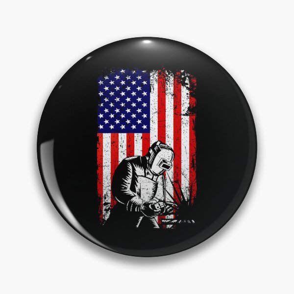 Item preview, Welder American Flag Usa Patriotic Welder Daddy Fathers Day Lightweight Sweatshirt designed and sold by homeserpu.