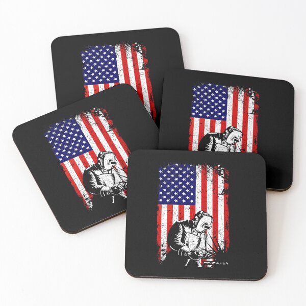 Item preview, Welder American Flag Usa Patriotic Welder Daddy Fathers Day Lightweight Sweatshirt designed and sold by homeserpu.